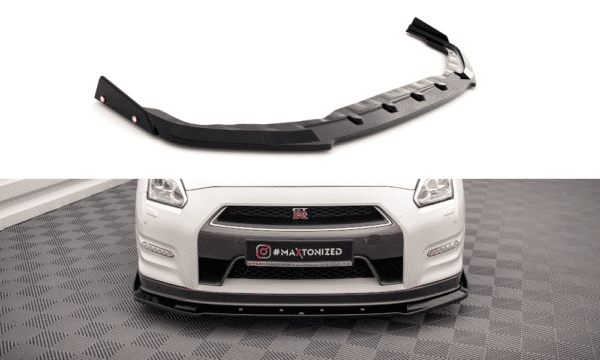 MAXTON DESIGN - Spoiler pod predný nárazník NISSAN GTR R35 FACELIFT