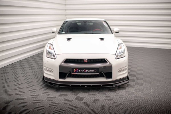 MAXTON DESIGN - Spoiler pod predný nárazník NISSAN GTR R35 FACELIFT – Obrázok 2