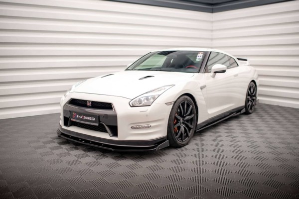 MAXTON DESIGN - Spoiler pod predný nárazník NISSAN GTR R35 FACELIFT – Obrázok 3