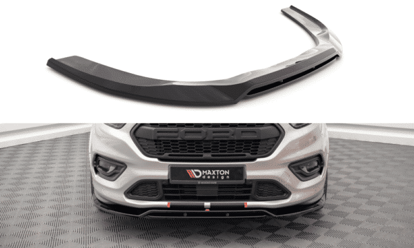 MAXTON DESIGN - Spoiler pod predný nárazník FORD TRANSIT CUSTOM ST-LINE MK1 FACELIFT