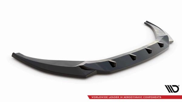 MAXTON DESIGN - Spoiler pod predný nárazník V.1 AUDI A6 C8, Čierny lesk – Obrázok 5
