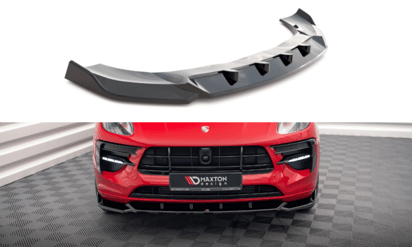 MAXTON DESIGN - Spoiler pod predný nárazník V.1 PORSCHE MACAN MK1 FACELIFT