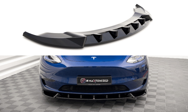 MAXTON DESIGN - Spoiler pod predný nárazník V.1 TESLA MODEL Y