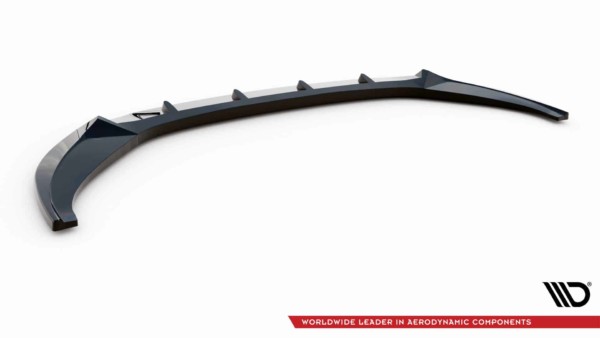 MAXTON DESIGN - Spoiler pod predný nárazník V.2 AUDI A6 C8, Čierny lesk – Obrázok 6