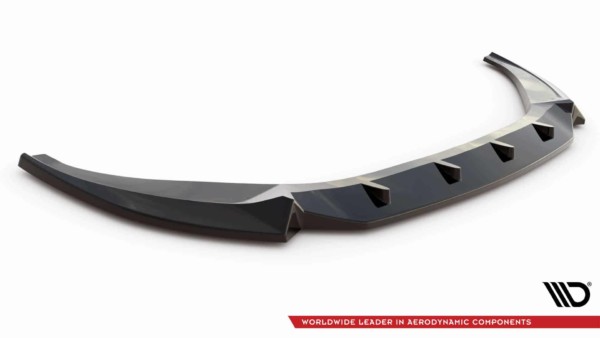 MAXTON DESIGN - Spoiler pod predný nárazník V.2 AUDI A6 C8, Čierny lesk – Obrázok 5