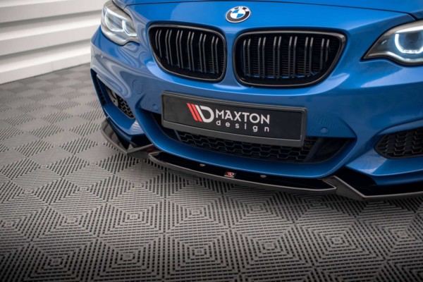 MAXTON DESIGN - Spoiler pod predný nárazník V.2 vhodné pre BMW 2 M-PACK F22 – Obrázok 3
