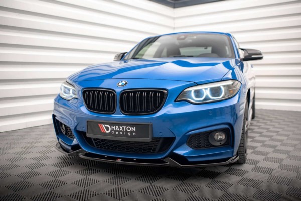MAXTON DESIGN - Spoiler pod predný nárazník V.2 vhodné pre BMW 2 M-PACK F22 – Obrázok 4