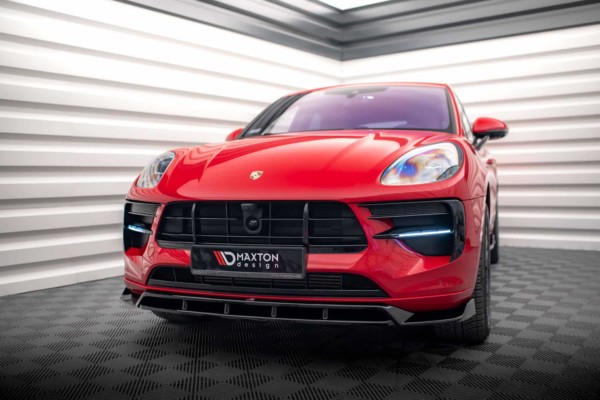 MAXTON DESIGN - Spoiler pod predný nárazník V.2 PORSCHE MACAN MK1 FACELIFT – Obrázok 4
