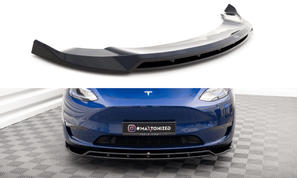 MAXTON DESIGN - Spoiler pod predný nárazník V.2 TESLA MODEL Y
