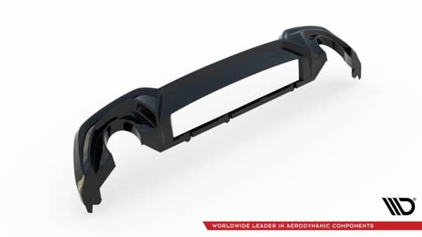 MAXTON DESIGN - Difúzor zadného nárazníka (vhodný pre vozidlá s ťažným zariadením) vhodné pre BMW 3 M-PACK G20 / G21, Čierny lesk – Obrázok 9