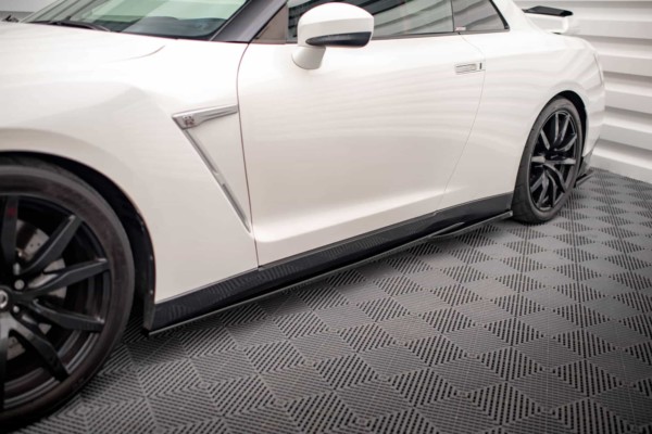 MAXTON DESIGN - Lišty pod bočné prahy NISSAN GTR R35 FACELIFT – Obrázok 3