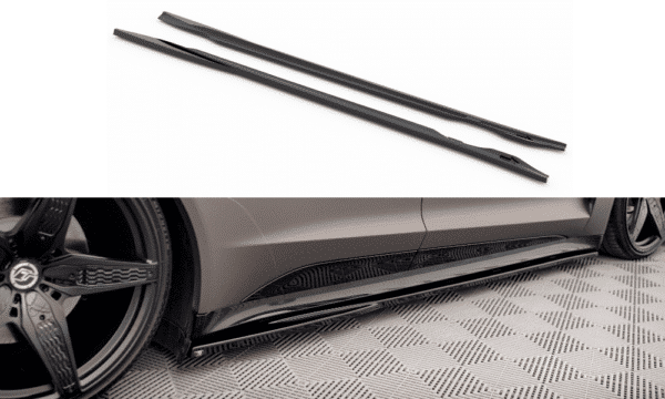 MAXTON DESIGN - Lišty pod bočné prahy V.1 AUDI E-TRON GT / RS GT RS MK1