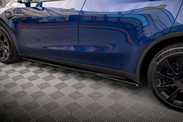 MAXTON DESIGN - Lišty pod bočné prahy V.1 TESLA MODEL Y – Obrázok 4