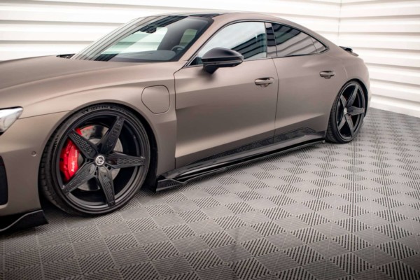 MAXTON DESIGN - Lišty pod bočné prahy V.2 AUDI E-TRON GT / RS GT RS MK1 – Obrázok 2
