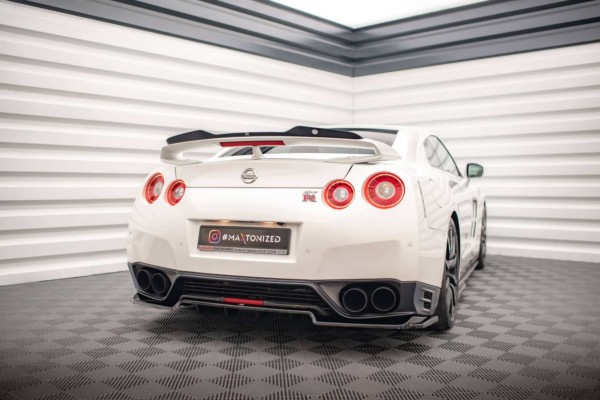 MAXTON DESIGN - Predĺženie spoilera NISSAN GTR R35 FACELIFT – Obrázok 3