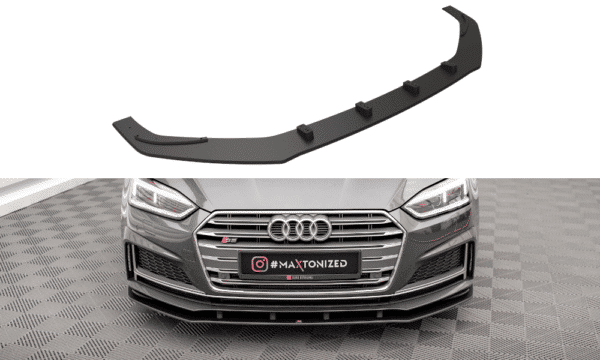 MAXTON DESIGN - STREET PRO Spoiler pod predný nárazník AUDI A5 S-LINE / S5 COUPE / SPORTBACK F5