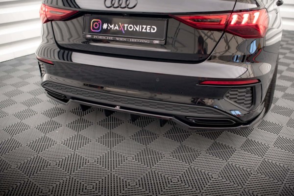 MAXTON DESIGN - Spoiler pod zadný nárazník AUDI A3 S-LINE SEDAN 8Y – Obrázok 3