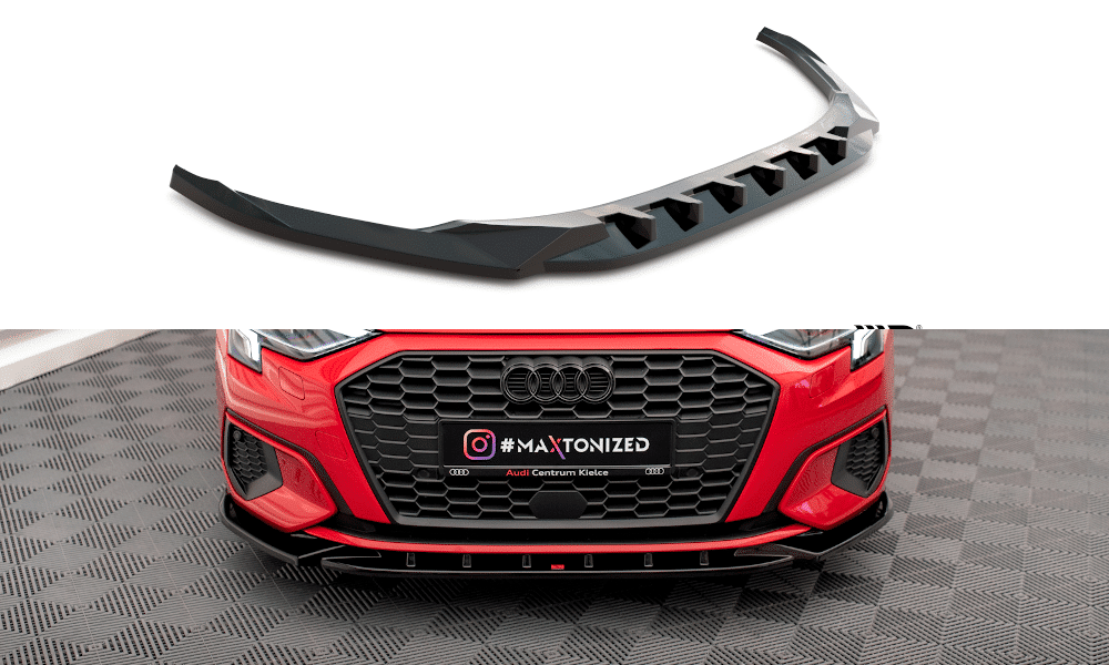 MAXTON DESIGN - Spoiler pod predný nárazník AUDI A3 8Y
