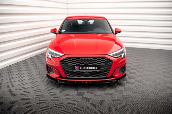 MAXTON DESIGN - Spoiler pod predný nárazník AUDI A3 8Y – Obrázok 2