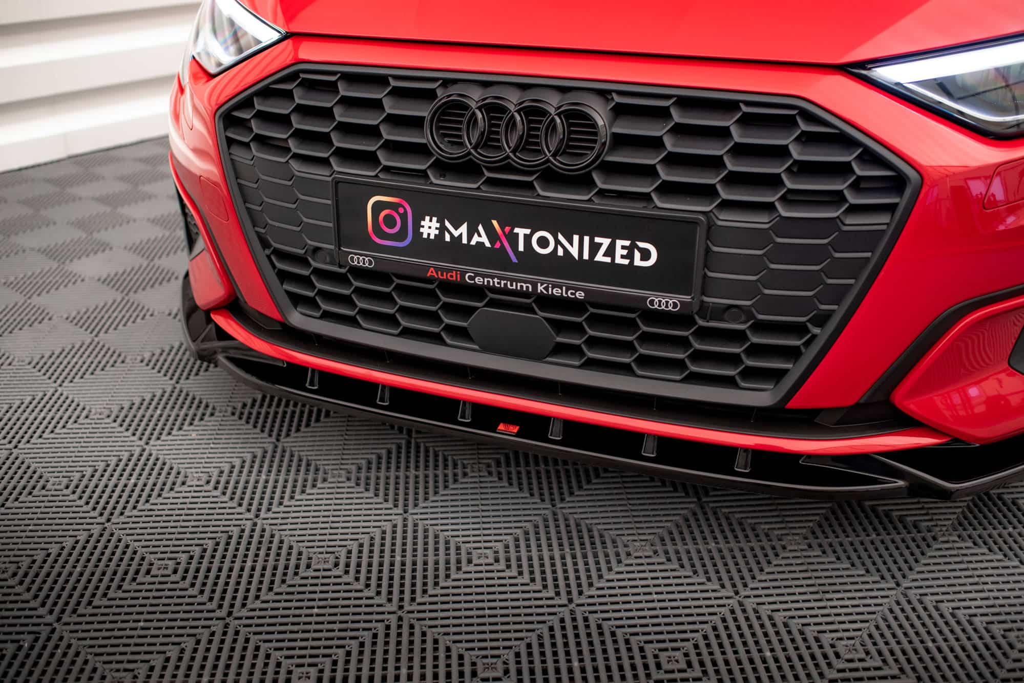 MAXTON DESIGN - Spoiler pod predný nárazník AUDI A3 8Y – Obrázok 3