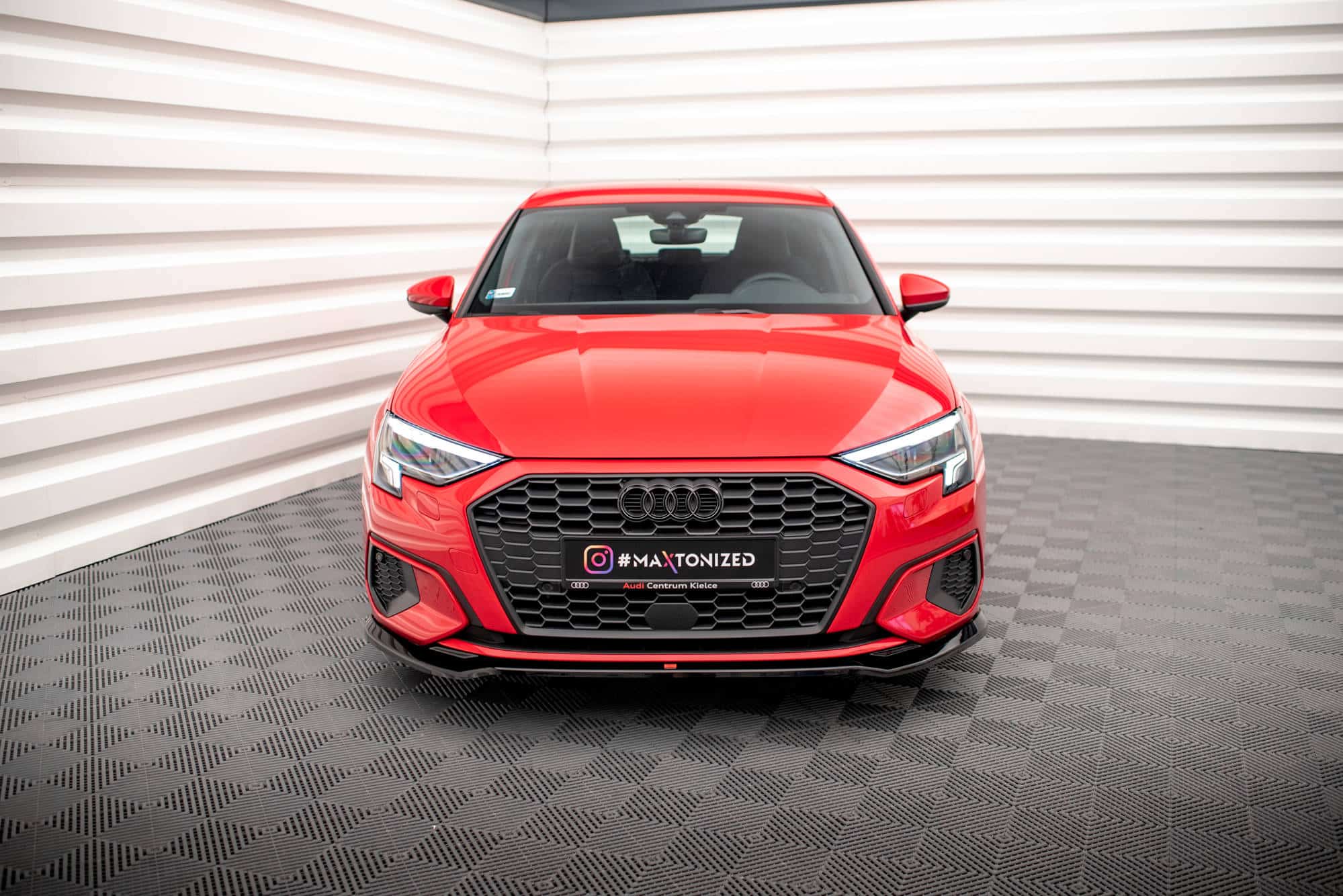 MAXTON DESIGN - Spoiler pod predný nárazník V.2 AUDI A3 8Y – Obrázok 2