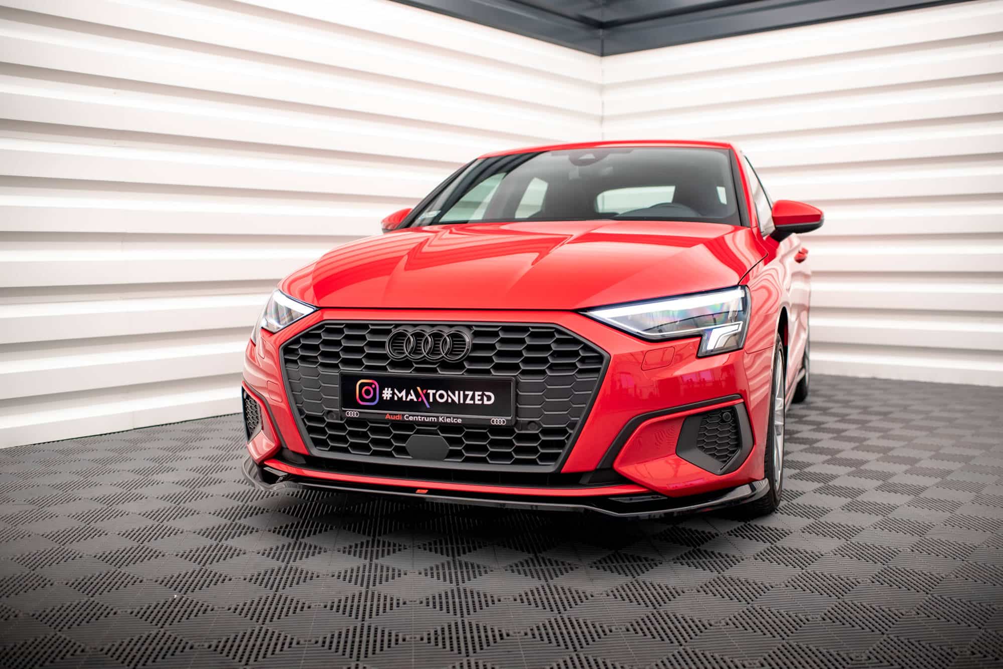 MAXTON DESIGN - Spoiler pod predný nárazník V.2 AUDI A3 8Y – Obrázok 4