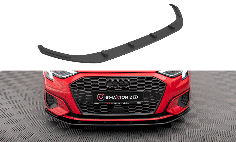 MAXTON DESIGN - STREET PRO Spoiler pod predný nárazník AUDI A3 8Y