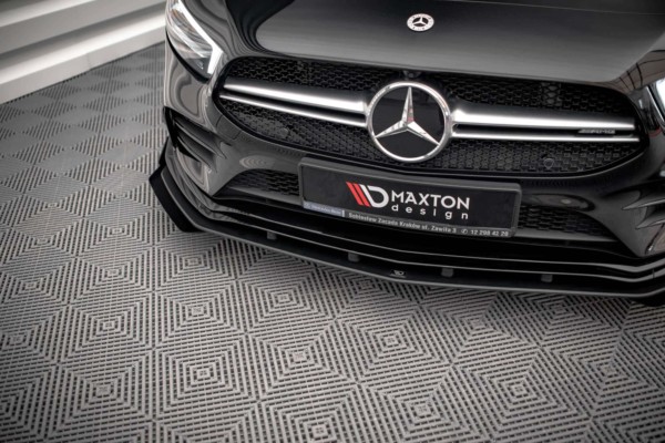 MAXTON DESIGN - STREET PRO Spoiler pod predný nárazník MERCEDES A35 AMG / AMG-LINE AERO PACK W177 – Obrázok 3