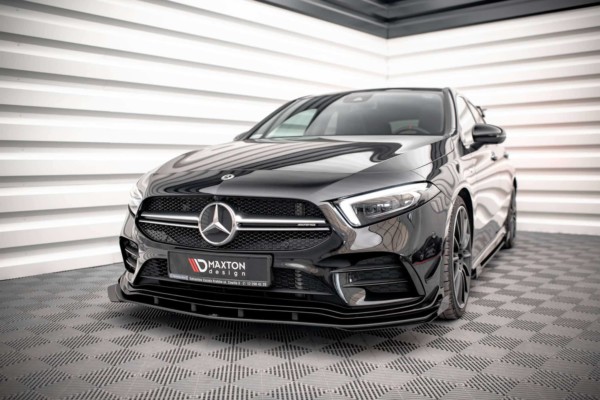 MAXTON DESIGN - STREET PRO Spoiler pod predný nárazník MERCEDES A35 AMG / AMG-LINE AERO PACK W177 – Obrázok 4