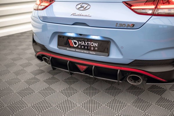 MAXTON DESIGN - STREET PRO Difúzor zadného nárazníka HYUNDAI I30 N FASTBACK MK3 – Obrázok 2