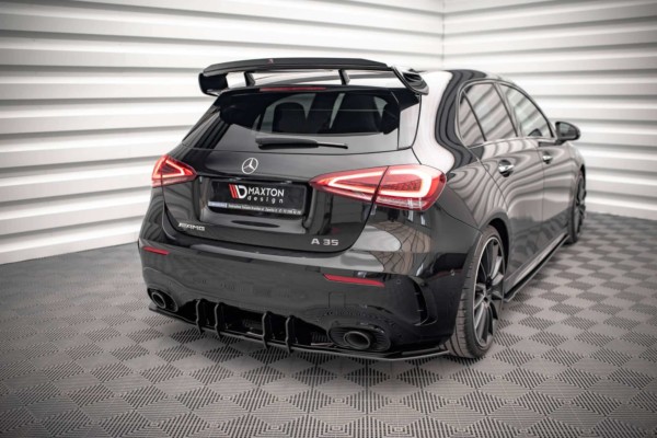 MAXTON DESIGN - STREET PRO Difúzor zadného nárazníka MERCEDES A35 AMG HATCHBACK AERO PACK W177 – Obrázok 4