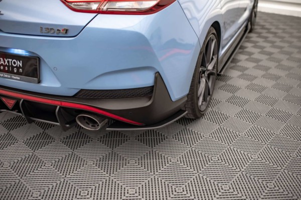 MAXTON DESIGN - STREET PRO Bočné difúzory zadného nárazníka HYUNDAI I30 N FASTBACK MK3 – Obrázok 2
