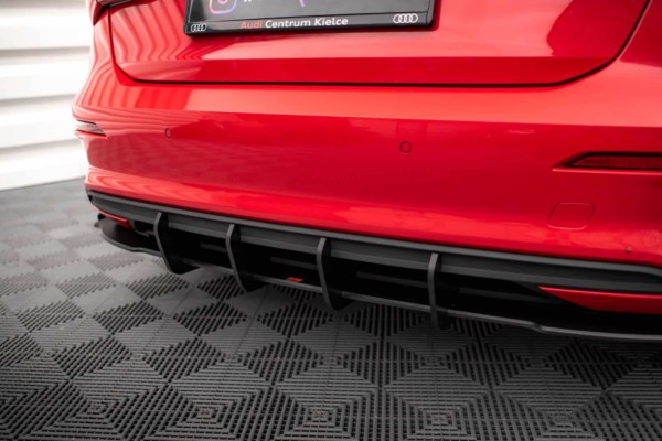 MAXTON DESIGN - STREET PRO Difúzor zadného nárazníka AUDI A3 SPORTBACK 8Y – Obrázok 5