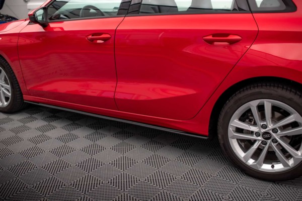 MAXTON DESIGN - STREET PRO Lišty pod bočné prahy AUDI A3 8Y – Obrázok 4