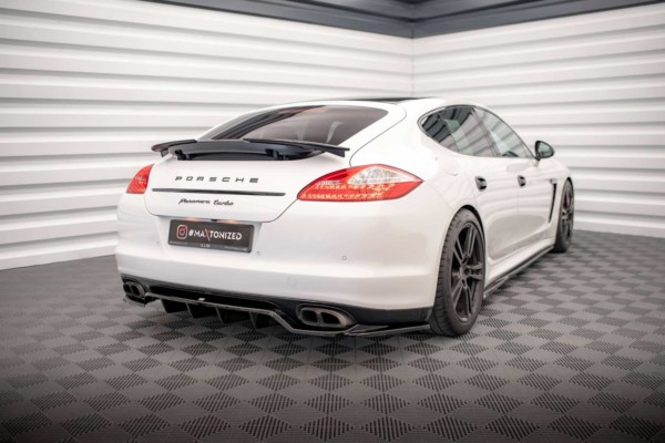 MAXTON DESIGN - Spoiler pod zadný nárazník PORSCHE PANAMERA TURBO SPORT DESIGN PACKAGE 970 – Obrázok 2