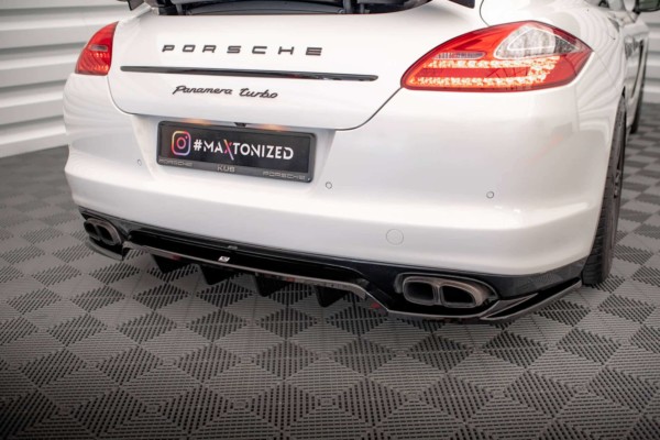 MAXTON DESIGN - Spoiler pod zadný nárazník PORSCHE PANAMERA TURBO SPORT DESIGN PACKAGE 970 – Obrázok 3