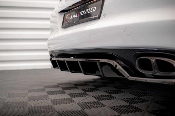 MAXTON DESIGN - Spoiler pod zadný nárazník PORSCHE PANAMERA TURBO SPORT DESIGN PACKAGE 970 – Obrázok 5