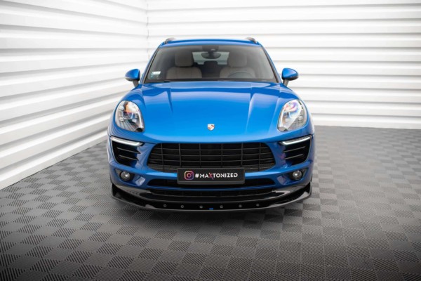 MAXTON DESIGN - Spoiler pod predný nárazník V.1 PORSCHE MACAN MK1 – Obrázok 2