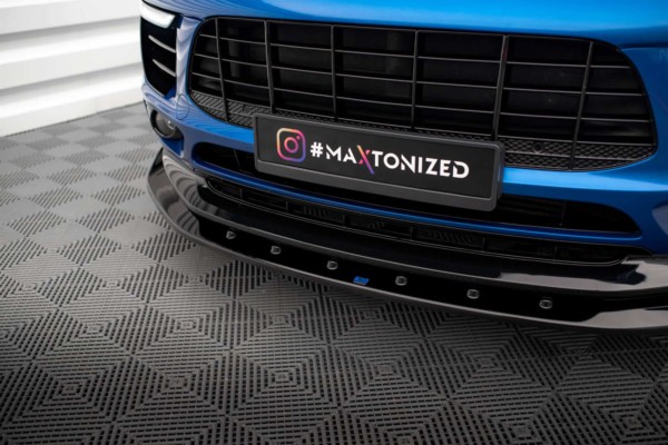 MAXTON DESIGN - Spoiler pod predný nárazník V.1 PORSCHE MACAN MK1 – Obrázok 3