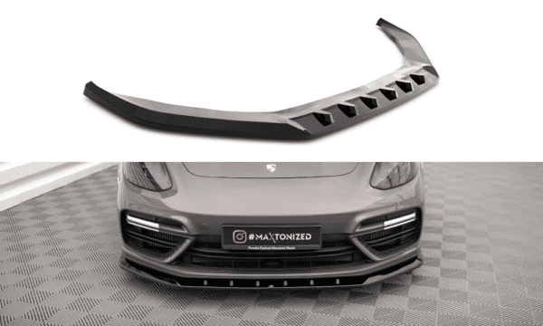 MAXTON DESIGN - Spoiler pod predný nárazník V.1 PORSCHE PANAMERA E-HYBRID 971