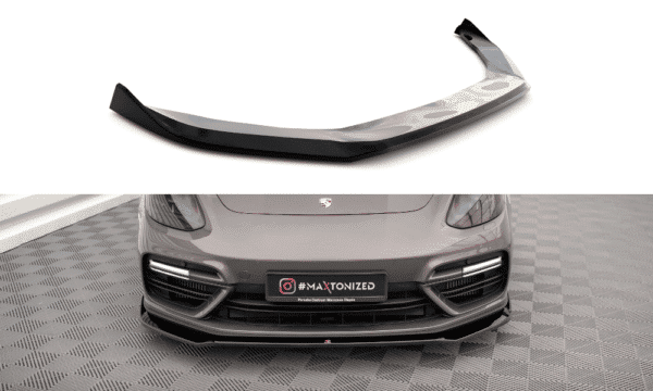MAXTON DESIGN - Spoiler pod predný nárazník V.2 PORSCHE PANAMERA E-HYBRID 971
