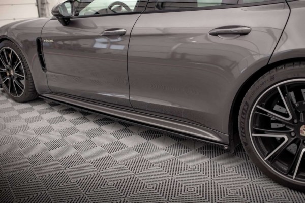 MAXTON DESIGN - Lišty pod bočné prahy PORSCHE PANAMERA E-HYBRID 971 – Obrázok 4