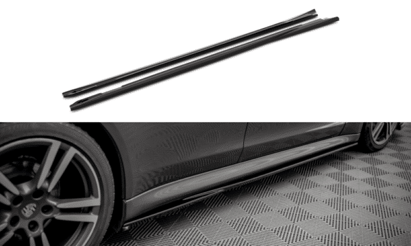 MAXTON DESIGN - Lišty pod bočné prahy V.2 PORSCHE PANAMERA / PANAMERA DIESEL / PANAMERA TURBO 970