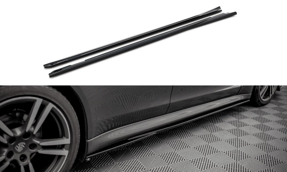 MAXTON DESIGN - Lišty pod bočné prahy V.2 PORSCHE PANAMERA / PANAMERA DIESEL / PANAMERA TURBO 970