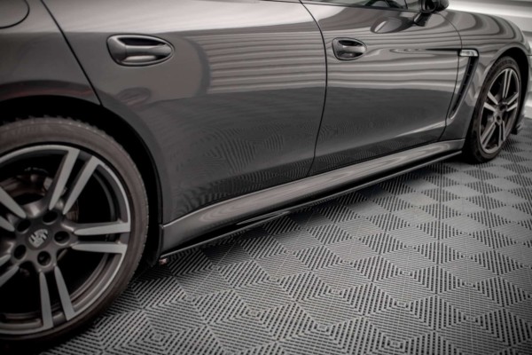 MAXTON DESIGN - Lišty pod bočné prahy V.2 PORSCHE PANAMERA / PANAMERA DIESEL / PANAMERA TURBO 970 – Obrázok 2