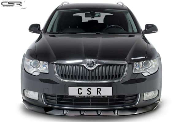 CSR Spoiler pod predný náraznik pre Skoda Superb II CSL420 ,Čierny lesk – Obrázok 4