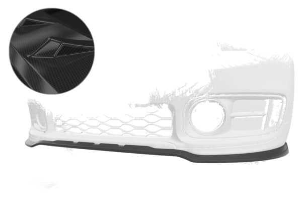 CSR Spoiler pod predný náraznik pre Mini Countryman F60 CSL578, Carbon look