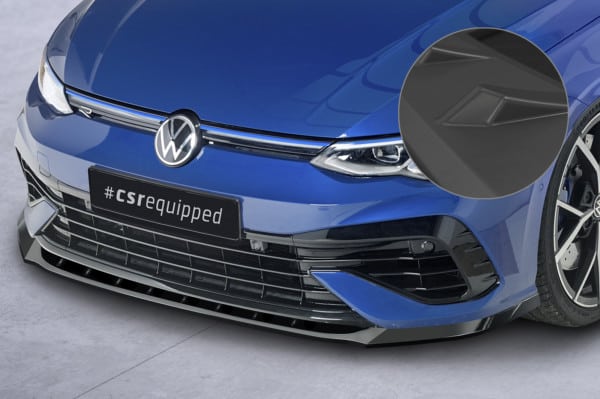 CSR Spoiler pod predný náraznik pre VW Golf 8 (CD) R CSL618, Čierna matná
