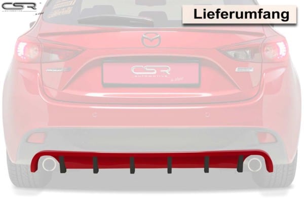 CSR Vložka zadného náraznika pre Mazda 3 Typ BM/BN HA153 – Obrázok 3