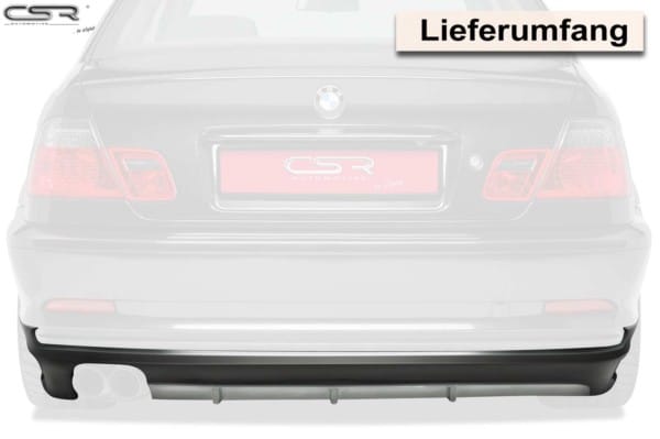 CSR Vložka zadného náraznika pre BMW 3er E46 Coupe/Cabrio HA188 – Obrázok 3